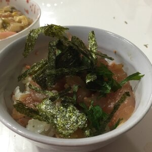 はまち(イナダ)の漬け丼